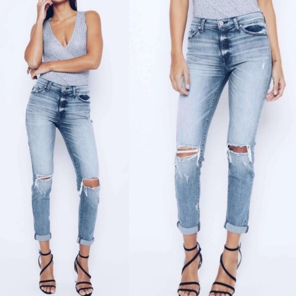 Last Pair Amazing Fit!! New Distressed Denim Jeans - Picture 4 of 7